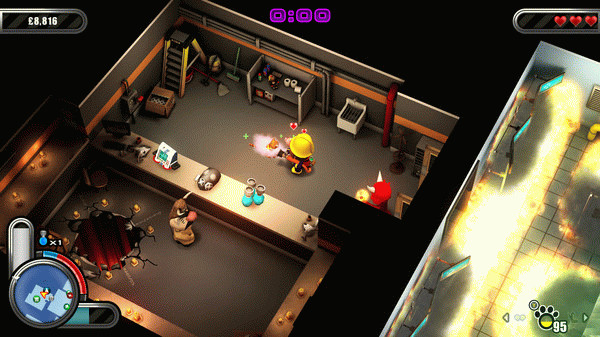 Игра Flame Over, скриншот