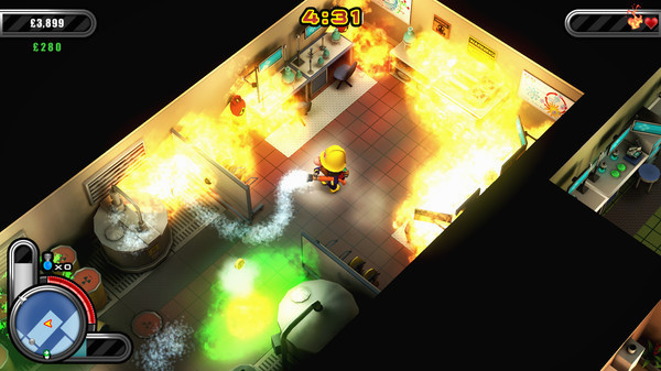 Игра Flame Over, скриншот