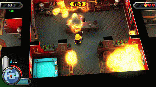 Игра Flame Over, скриншот