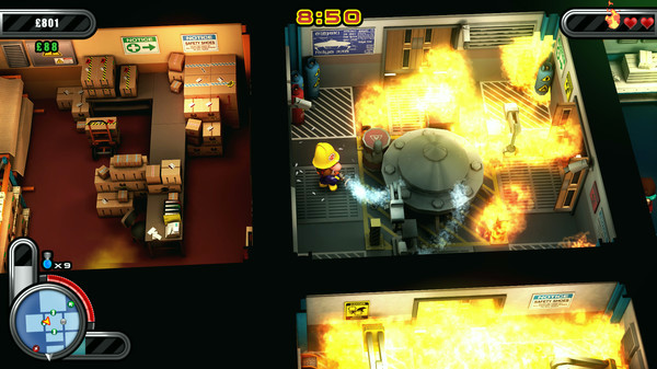 Игра Flame Over, скриншот