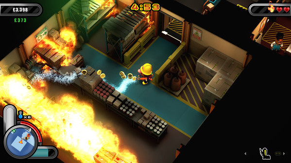 Игра Flame Over, скриншот