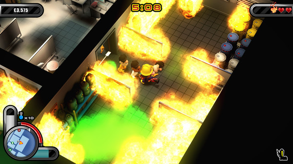 Игра Flame Over, скриншот