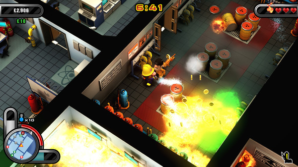 Игра Flame Over, скриншот