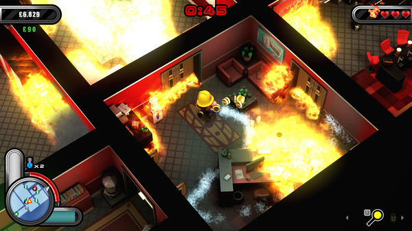 Игра Flame Over, скриншот