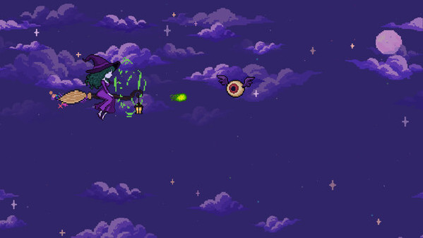 Игра Flappy Witch, скриншот