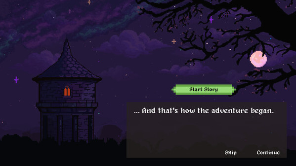 Игра Flappy Witch, скриншот