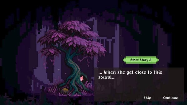 Игра Flappy Witch, скриншот