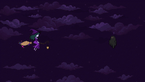 Игра Flappy Witch, скриншот