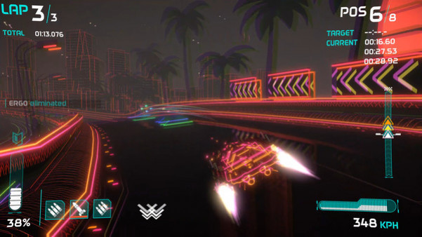 Игра FLASHOUT 3, скриншот