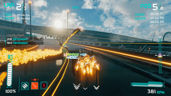 Игра FLASHOUT 3, скриншот