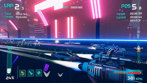 Игра FLASHOUT 3, скриншот