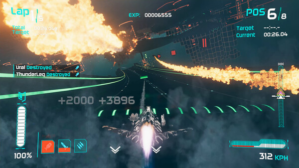 Игра FLASHOUT 3, скриншот