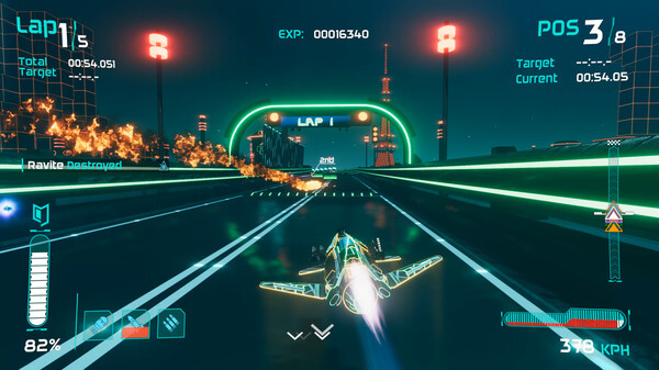 Игра FLASHOUT 3, скриншот