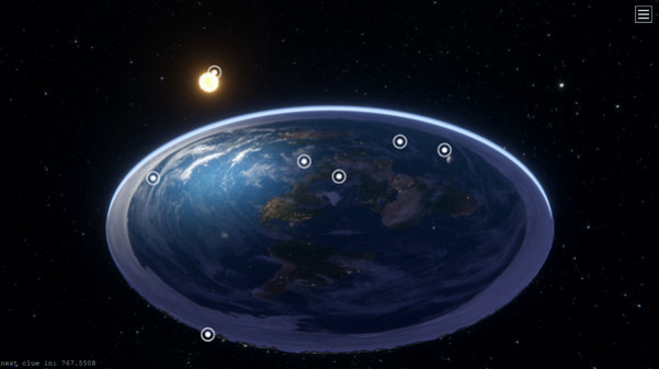 Игра Flat Earth Simulator, скриншот