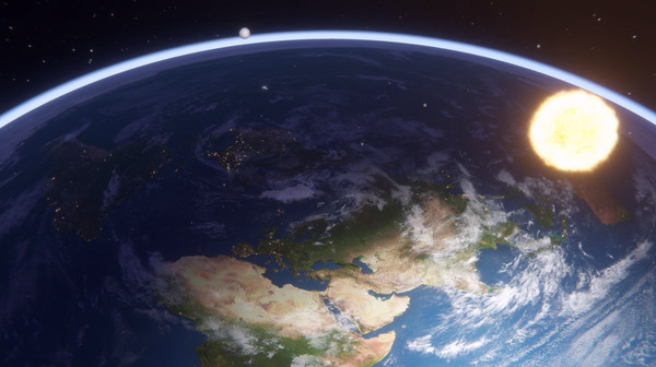 Игра Flat Earth Simulator, скриншот