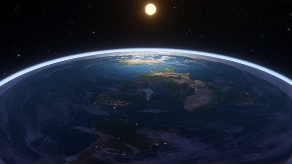 Игра Flat Earth Simulator, скриншот