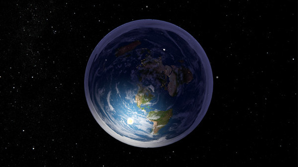 Игра Flat Earth Simulator, скриншот