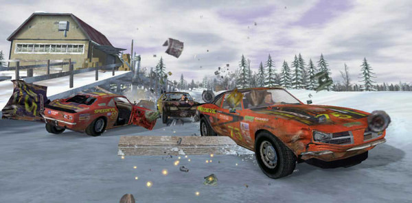 Игра FlatOut, скриншот