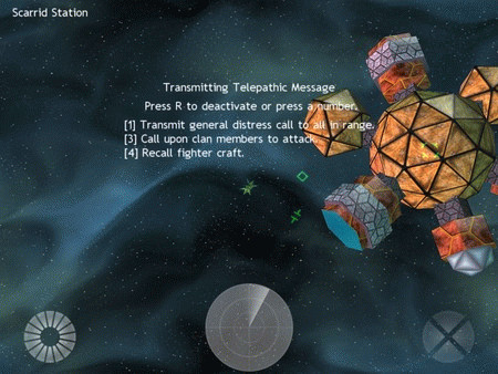 Игра Flatspace IIk, скриншот