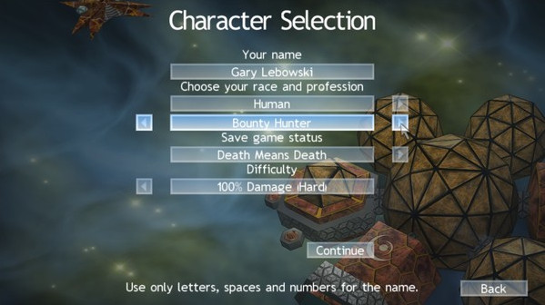 Игра Flatspace IIk, скриншот