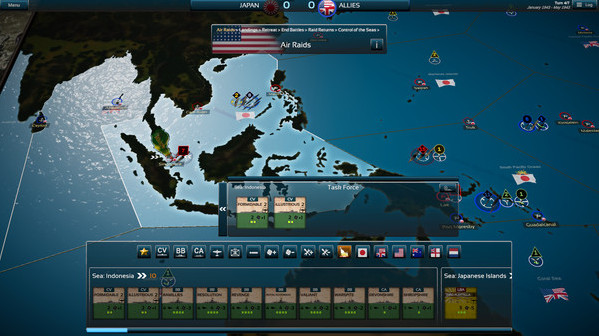 Игра Fleet Commander: Pacific, скриншот