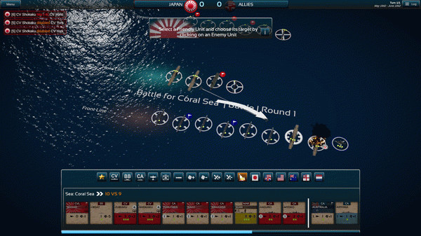 Игра Fleet Commander: Pacific, скриншот