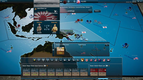 Игра Fleet Commander: Pacific, скриншот