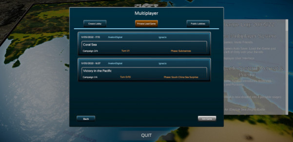 Игра Fleet Commander: Pacific, скриншот
