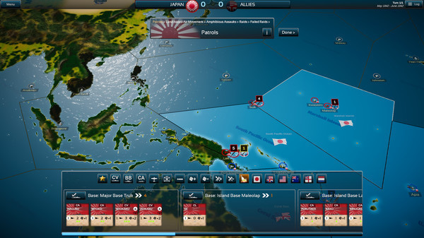 Игра Fleet Commander: Pacific, скриншот