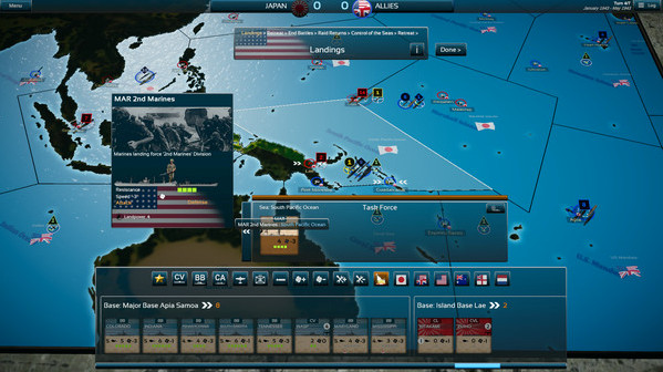 Игра Fleet Commander: Pacific, скриншот