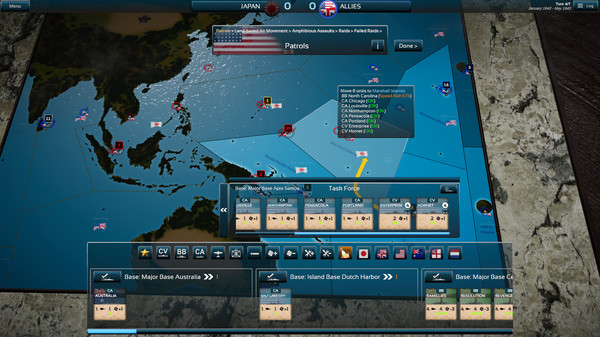 Игра Fleet Commander: Pacific, скриншот