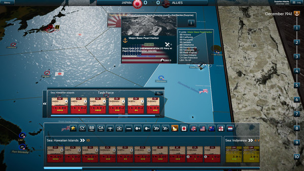 Игра Fleet Commander: Pacific, скриншот