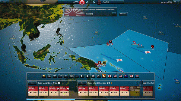 Игра Fleet Commander: Pacific, скриншот