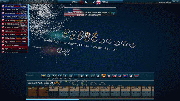 Игра Fleet Commander: Pacific, скриншот