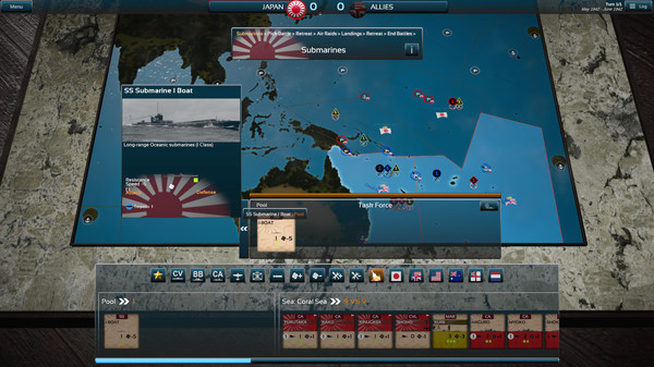 Игра Fleet Commander: Pacific, скриншот