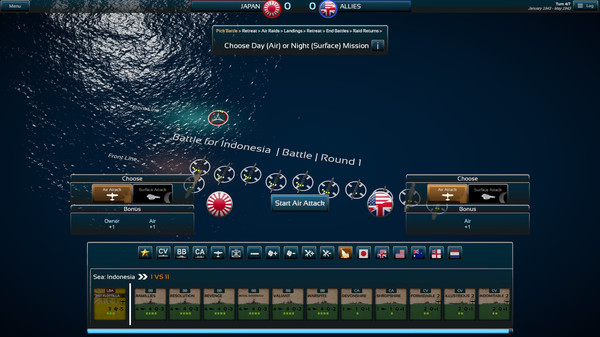 Игра Fleet Commander: Pacific, скриншот