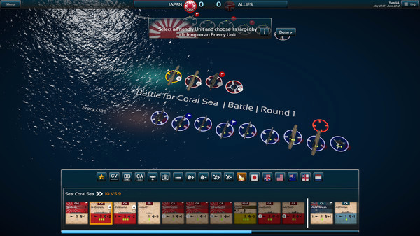Игра Fleet Commander: Pacific, скриншот