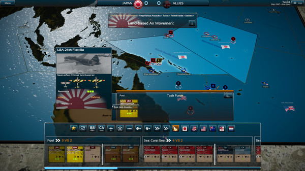 Игра Fleet Commander: Pacific, скриншот