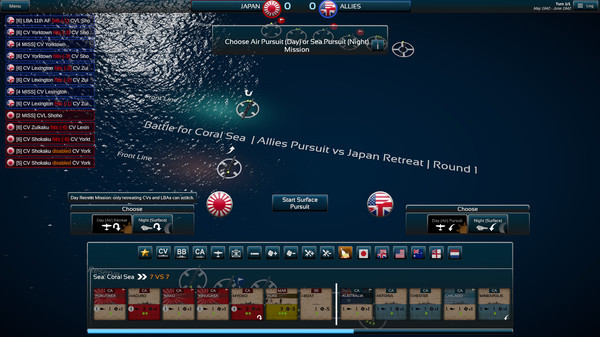 Игра Fleet Commander: Pacific, скриншот