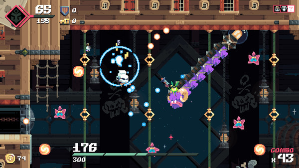 Игра Flinthook, скриншот