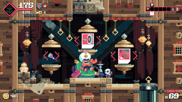 Игра Flinthook, скриншот