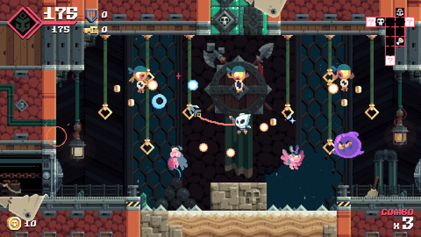 Игра Flinthook, скриншот