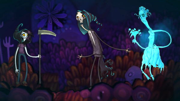 Игра Flipping Death, скриншот