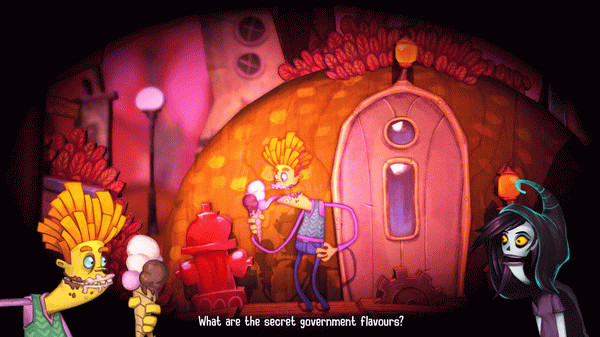 Игра Flipping Death, скриншот