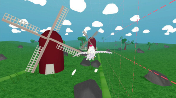 Игра Flock Party, скриншот