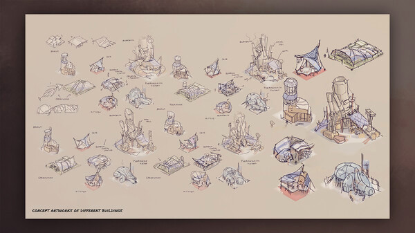 Игра Floodland Stories and Art, скриншот