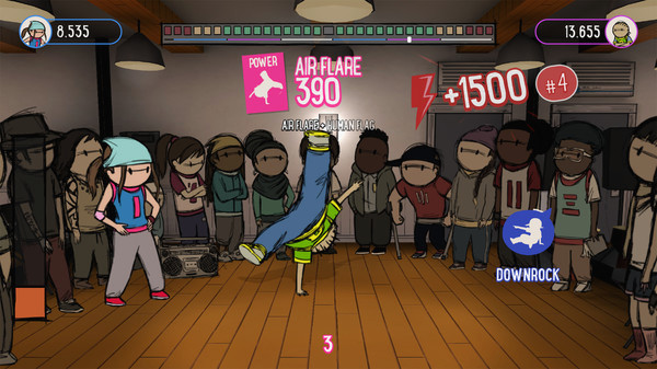 Игра Floor Kids, скриншот