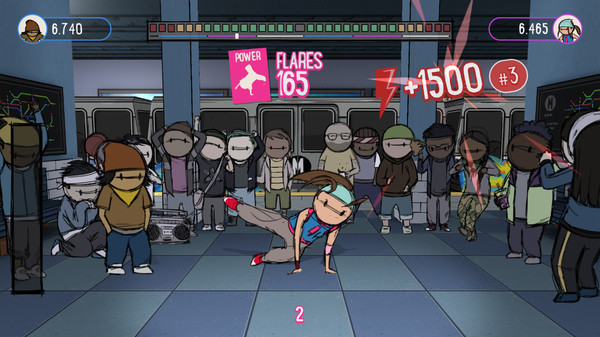 Игра Floor Kids, скриншот