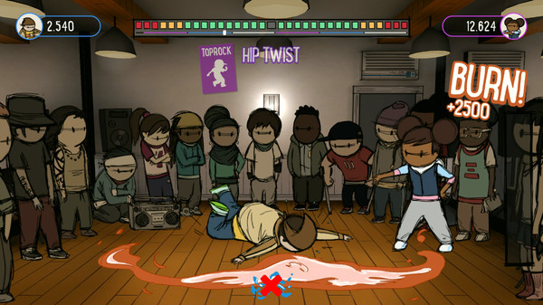 Игра Floor Kids, скриншот