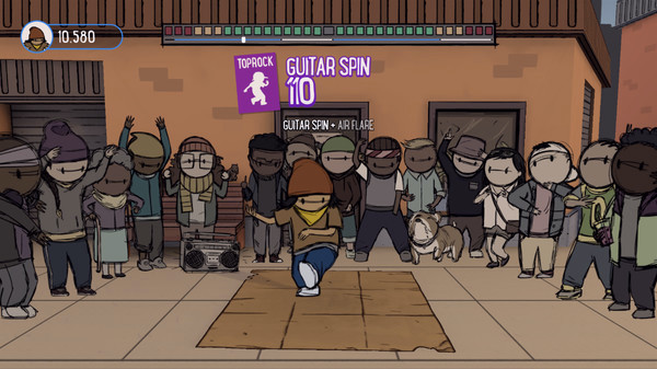 Игра Floor Kids, скриншот
